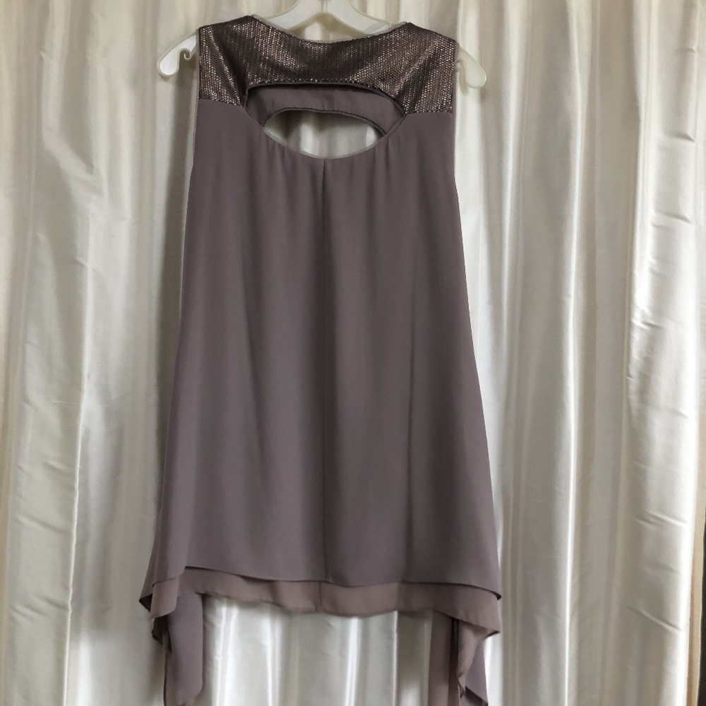 BCBG MaxAzria Bianca sequin tank. small. - Picture 3 of 8